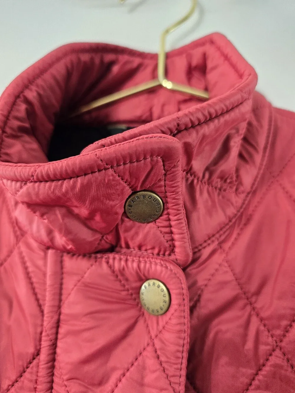 Barbour Wray Gilet Quilted Double Zip Waistcoat Vest Layering Outerwear Size 8